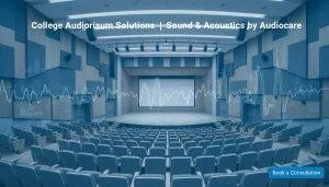 College Auditorium Solutions | Sound & Acoustics by Audiocare