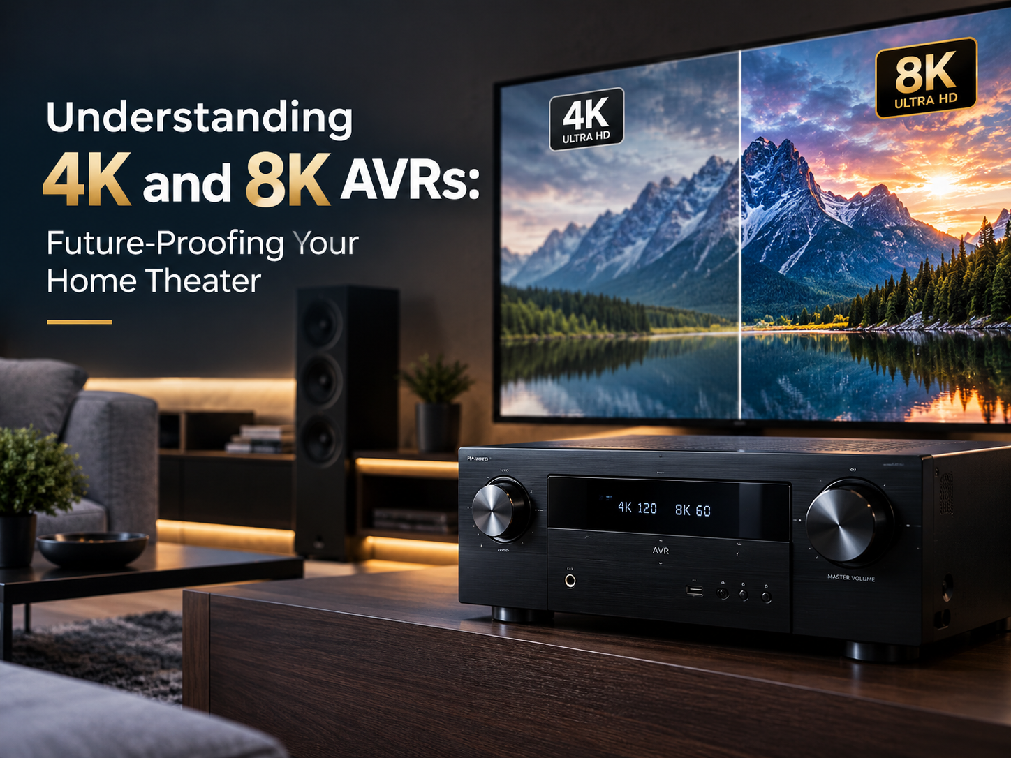 4K and 8K AVRs